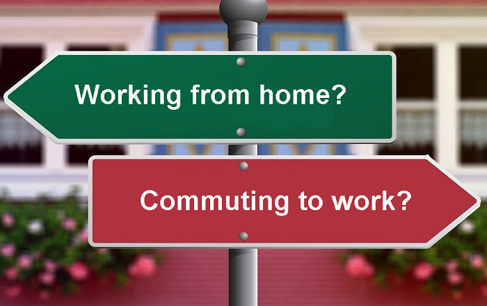 Finding better ways of travelling to work, or working from home