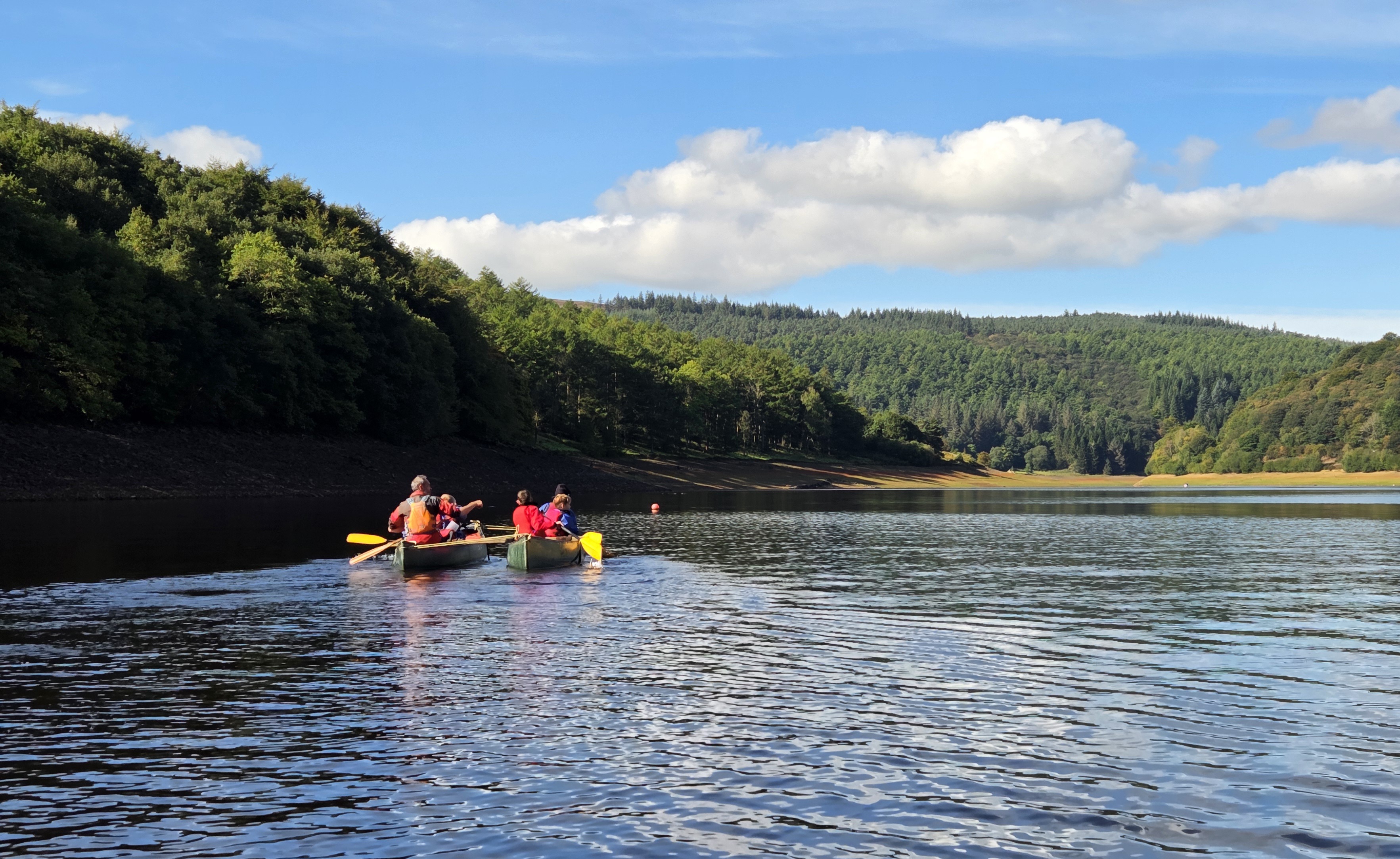 Canoeing On Ladybower