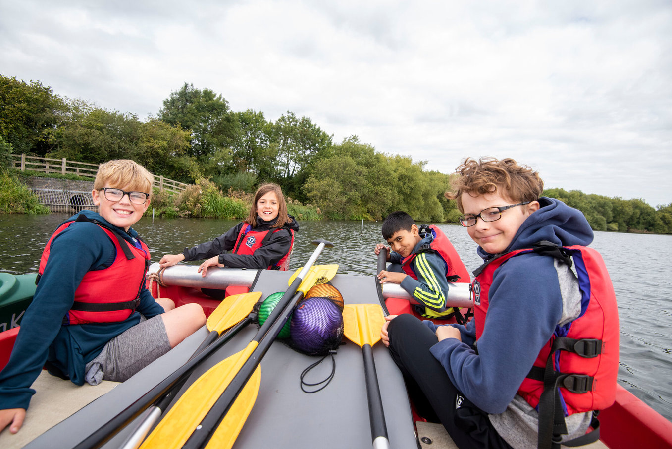 Double Group Canoe Image